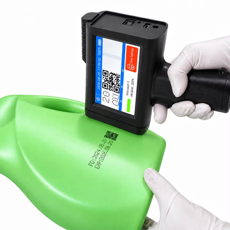 Barcode Printer - Imprimante à jet d'encre thermique portable