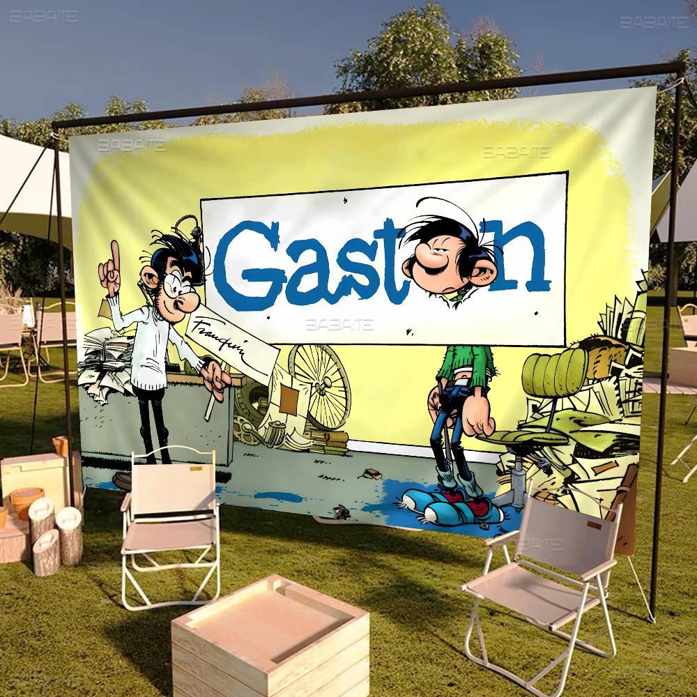 Commercial Printing Company - Bannière publicitaire commerciale G-Gaston Lagaffe Anime