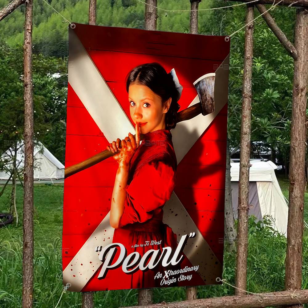Commercial Printing Company - P-PearlS HORROR MOIVE Drapeau publicitaire commercial