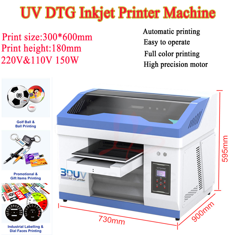 Photo Printer - Imprimante jet d'encre UV DTG à