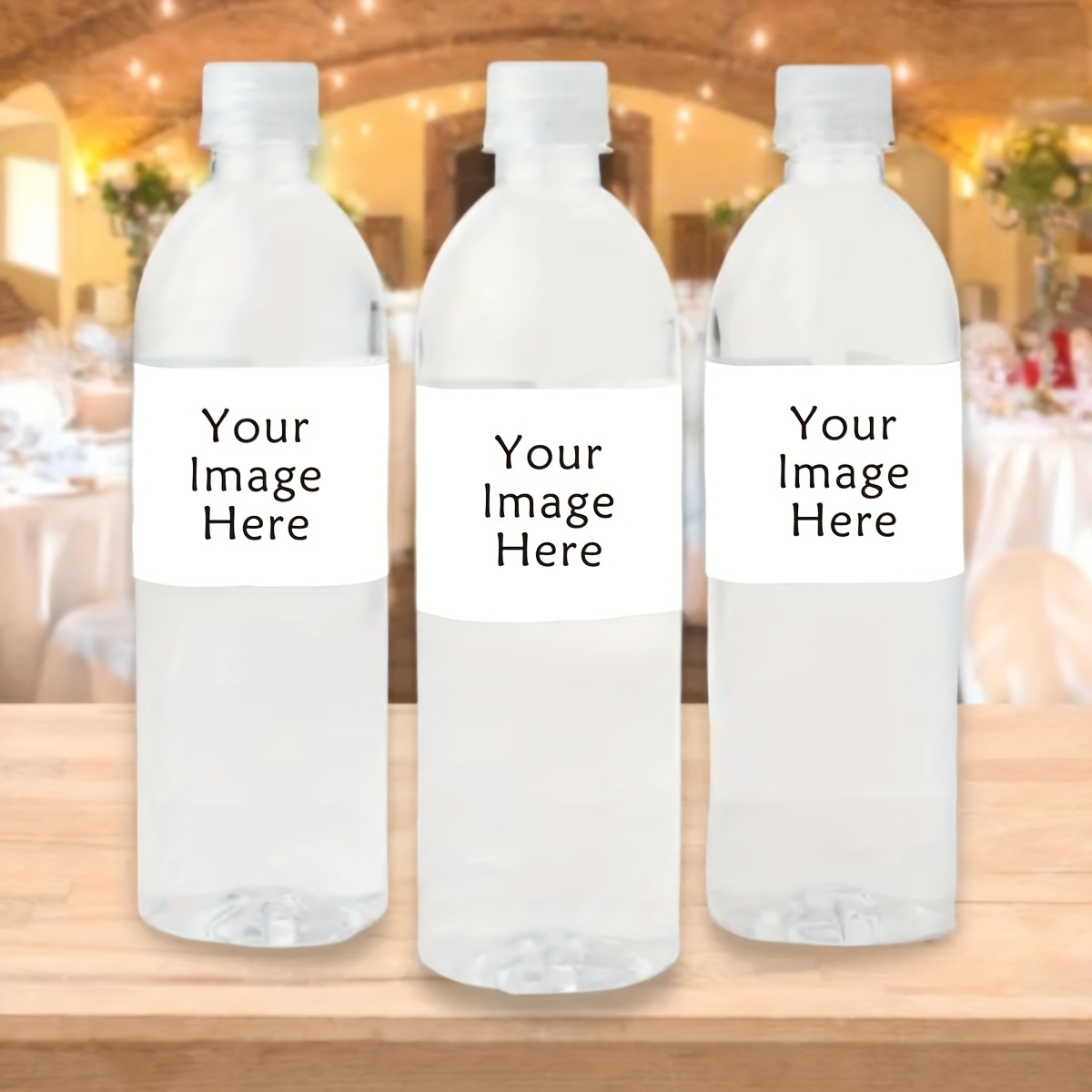Label Maker - Étiquette de bouteille d'eau de bienvenue