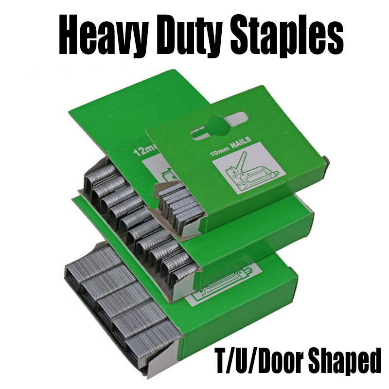 Stapler Heavy Duty - Agrafes robustes en forme de T/U/porte,