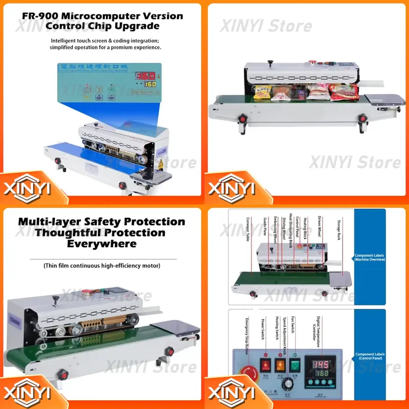 Commercial Printing And Packaging - Machine de scellage continu pour sacs