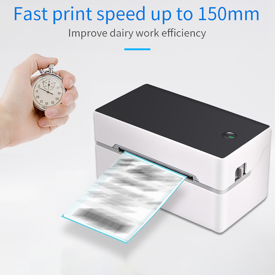 Barcode Printer - Imprimante d'étiquettes thermiques Bluetooth SIHAO Mini,