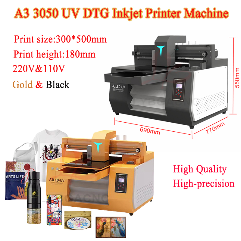 Photo Printer - Imprimante jet d'encre UV DTG LYBGA