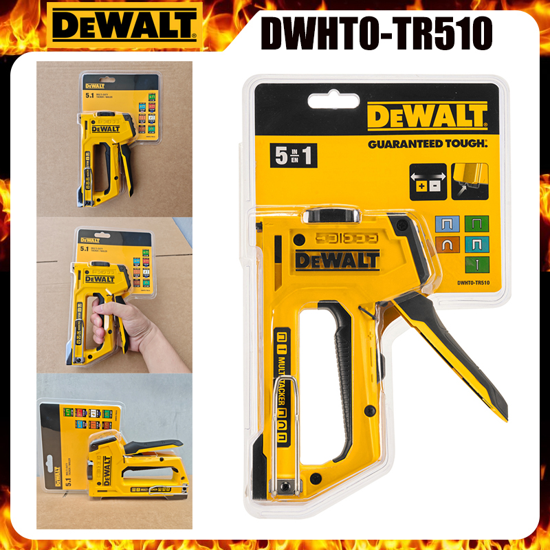 Stapler Heavy Duty - Agrafeuse et cloueuse multifonction 5-en-1 DeWALT