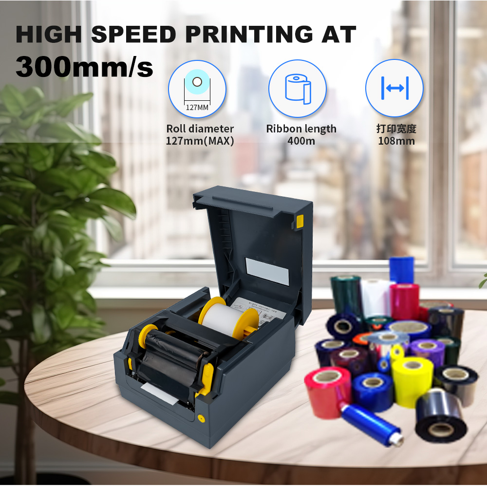 Imprimante d'étiquettes à tran - Barcode Printer avis et prix