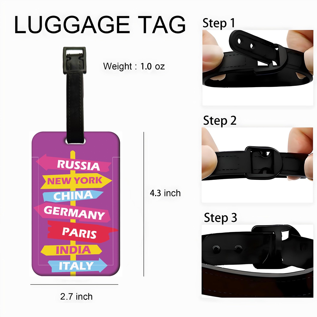 Étiquettes de bagages créative - Label Maker avis et prix