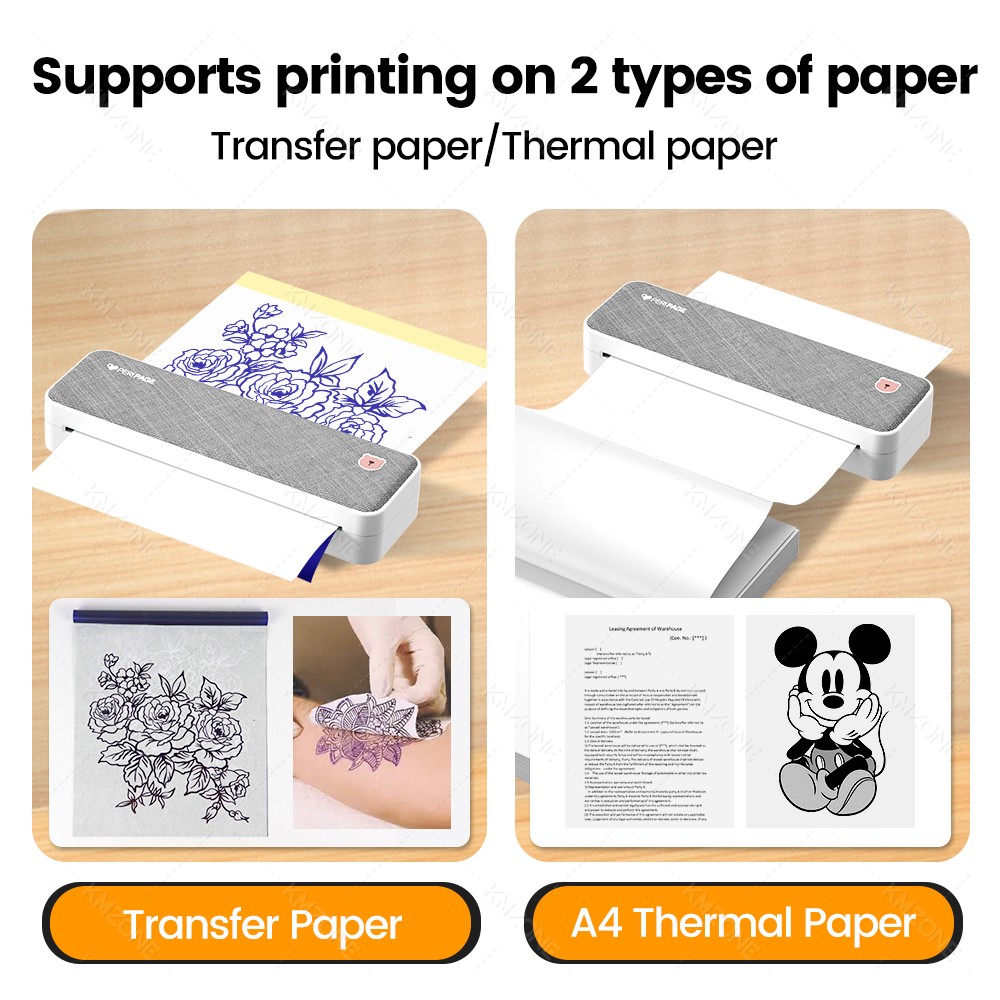 PeriPage-Imprimante Portable A - Commercial Book Printing Machines avis et prix