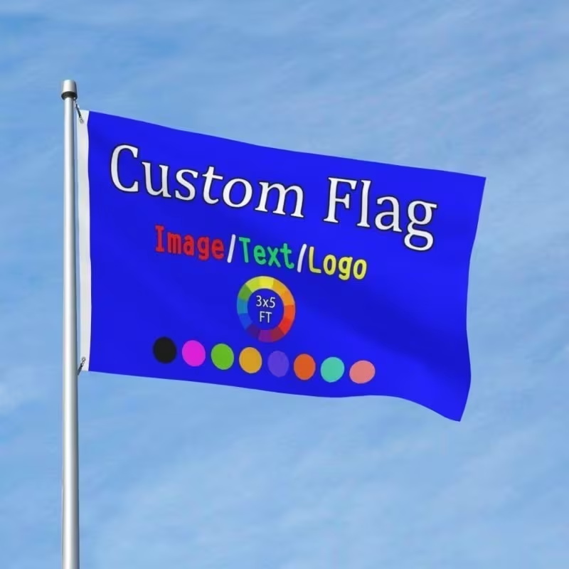 Drapeau personnalisé avec logo - Commercial Printing Company avis et prix