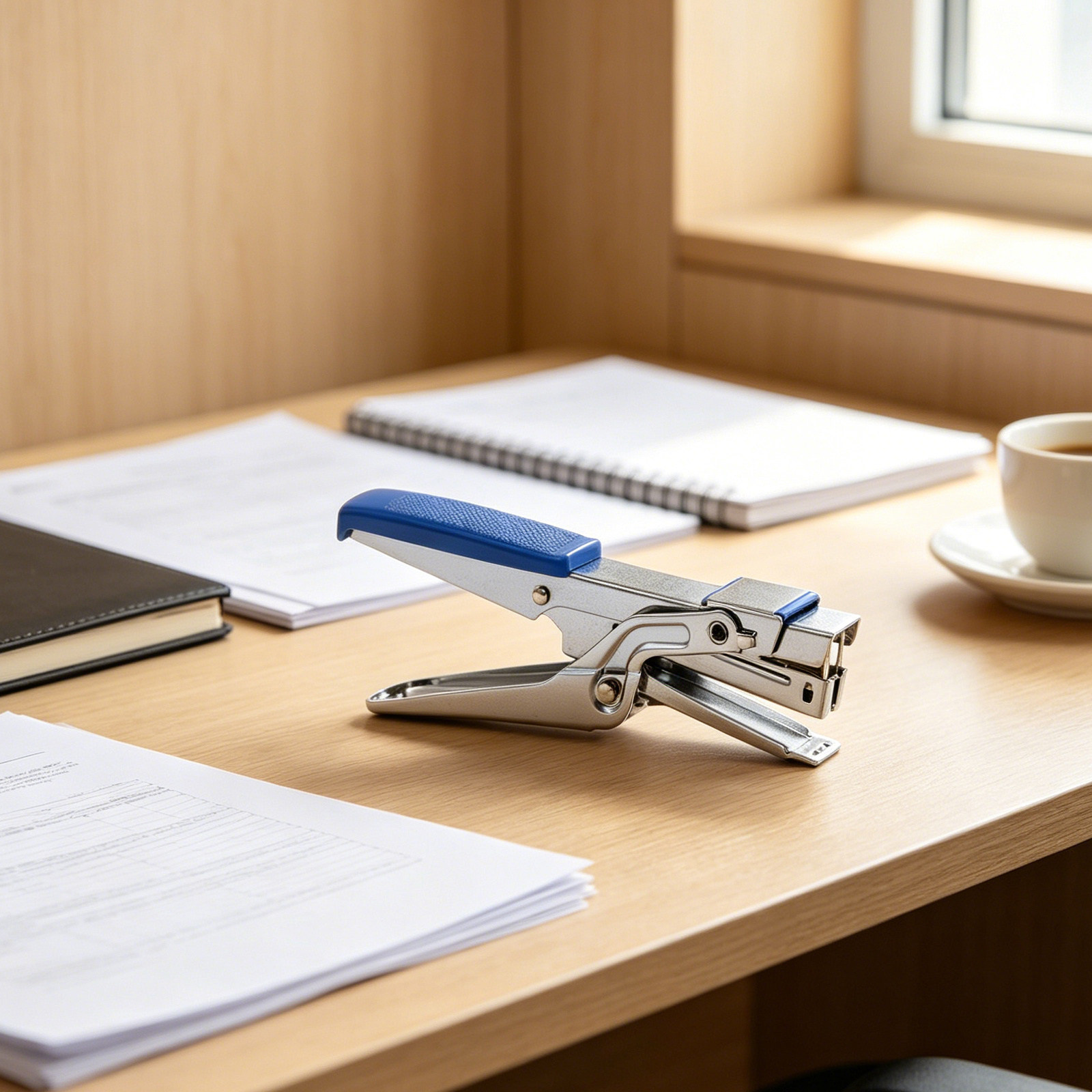 Agrafeuse à plier bleue, robus - Stapler Heavy Duty avis et prix