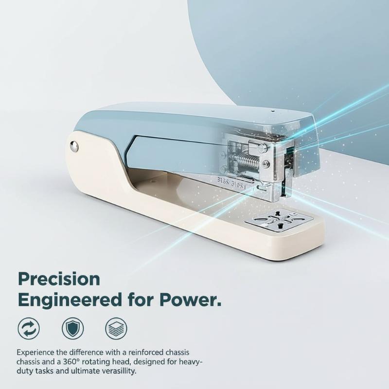 Agrafeuse rotative 360° robust - Stapler Heavy Duty avis et prix