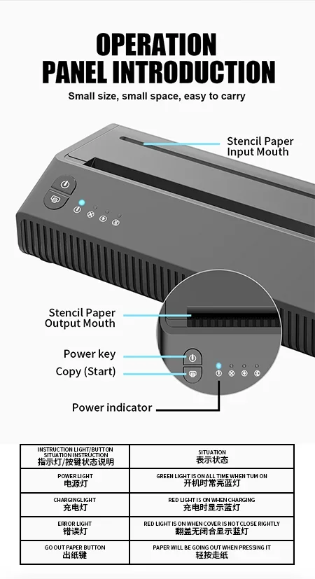 Machine de transfert de tatoua - Thermal Printer avis et prix